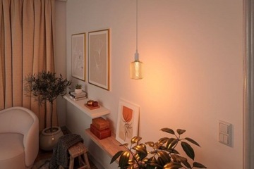 Светодиодная лампа Paulmann Metallic Glow Zyl Helix E27 3.5W 1800K - латунь