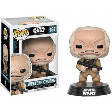 Funko POP Star Wars R1 Weeteef Cyubee 187