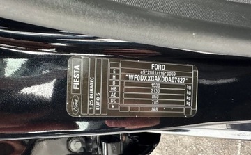 Ford Fiesta VII Hatchback 5d 1.25 Duratec 82KM 2013 Ford Fiesta MK7 LIFT, 2013r, Klima, Manual, Zarejstrowany w Polsce, VAT-ma, zdjęcie 36