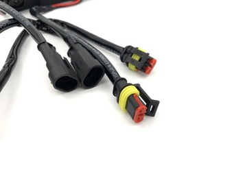 2 KS. PŘEDNÍ JANTAROVÉ SVĚTLO KONTURA LED PRO HUMMER H2 2003-2009