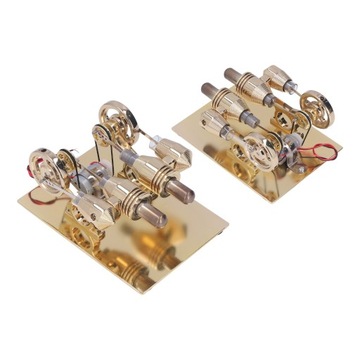 Модель двигателя Стирлинга выглядит красиво