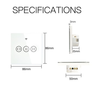 ПЕРЕКЛЮЧАТЕЛЬ РОЛИКОВЫХ СТАВН ZigBee в RF Pilot 9CH