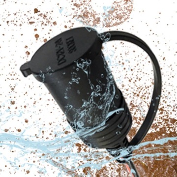 Удлинитель гнезда прикуривателя 400 см. МОЩНАЯ штепсельная розетка 15 А, 16 AWG, медь