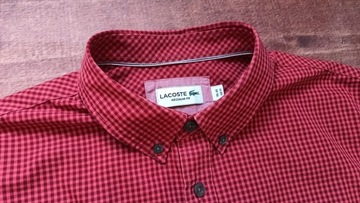 LACOSTE Koszula męska Regular Fit LOGO M