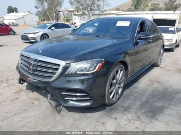 Mercedes 2020 Mercedes-Benz Klasa S 2020r, S 560, 4.0L, 4.0 Benzyna 463KM, zdjęcie 1