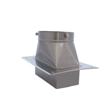 Основание для дымохода fi 150 хром DARCO