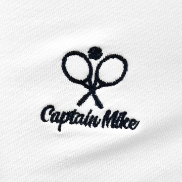 Spódniczka tenisowa spodenki damskie Captain Mike - białe XL