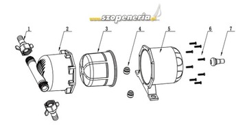 РАСШИРИТЕЛЬНЫЙ БАК ДЛЯ ВОДЫ 0,75 Л МАКС. 8,6 БАР