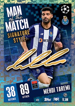 TOPPS_Match Attax UEFA 2023/24_Signature Style_MOTM_Taremi_423