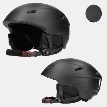 4F KASK NARCIARSKI DZIECIĘCY CZARNY