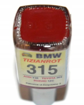 BMW 315 TIZIANROT LAKIER ZAPRAWKA DO RYS ARA 10 ML
