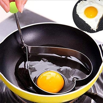 ФОРМА ДЛЯ ЖАРКИ ЯИЦ, ЯИЧНИЦЫ, СТАЛЬНАЯ ФОРМА, СЕРДЦЕ, ЦВЕТОЧНЫЙ КРУГ