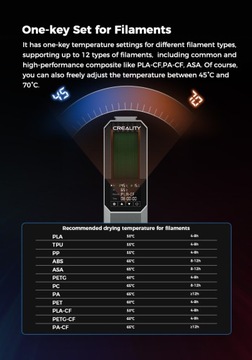 Creality Pudełko do suszenia żarnika