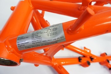 KTM 1290 SUPER DUKE R 20-23 РАМА 2021 + КОМПЛЕКТ ДОКУМЕНТОВ