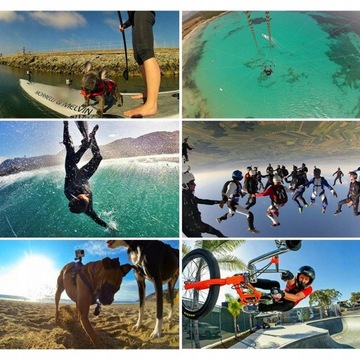 МОНТАЖНЫЙ НАБОР 20 В 1 АКСЕССУАРЫ ДЛЯ КАМЕР GOPRO HERO 12 11 10 9 8 XIAOMI YI 4K