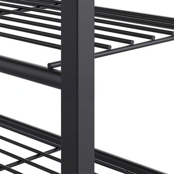 SZAFKA NA BUTY INDUSTRIALNA PÓŁKA NA OBUWIE STOJAK LOFT REGAŁ VINTAGE