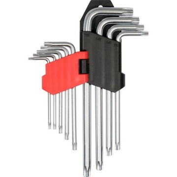 YATO Zestaw Kluczy Imbusowych Torx T10-T50 9 sztuk