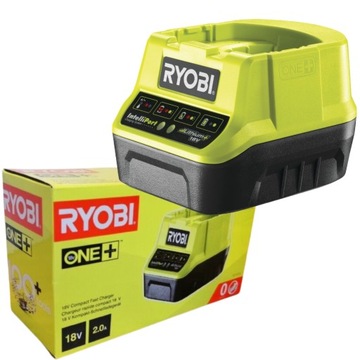 RYOBI COMPACT ОРИГИНАЛЬНОЕ БЫСТРОЕ ЗАРЯДНОЕ УСТРОЙСТВО RC18120 18V ONE+