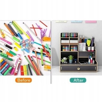 НАСТОЛЬНЫЙ ОРГАНАЙЗЕР ДЕРЕВЯННЫЙ ЯЩИК ДЛЯ ИНСТРУМЕНТОВ