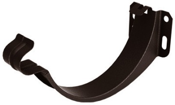 Hak rynny doczołowy Flamingo BUDMAT 150mm brązowy