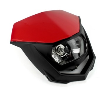 ПЕРЕДНИЙ ОБТЕКАТЕЛЬ СО СВЕТООТРАЖАЮЩЕЙ ЛАМПОЙ КРАСНЫЙ/ЧЕРНЫЙ