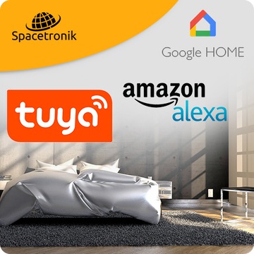 Удлинительный кабель SMART WiFi Tuya Power Strip 3 AC 4 USB 2 м Spacetronik