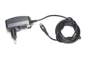 ŁADOWARKA SIECIOWA MINI USB GPS MP3 05A BIACKBERRY