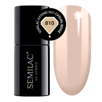 SEMILAC EXTEND 810 5w1 BAZA LAKIER TOP BEIGE