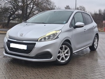 Peugeot 208 I Hatchback 5d Facelifting 1.6 BlueHDi 100KM 2016 Peugeot 208 1.6 BlueHDI 100KM Panorama Klimatronic LED !!!
