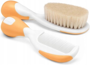 CHICCO SZCZOTKA GRZEBYK Z NATURALNEGO WŁOSIA pomar