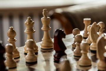 Наборы турнирных шахмат, размер 5, жжено-коричневый/Шахматный набор Staunton 5/производитель