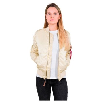 Kurtka Alpha Industries MA-1 VF 59 WMN, beżowa damska 133009-28 XS