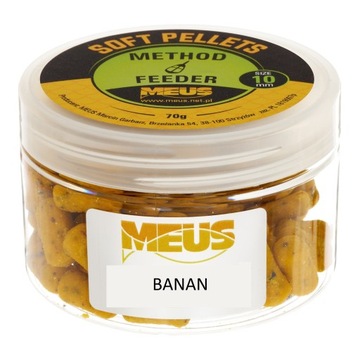 Pellet Haczykowy Meus SOFT 10mm BANAN