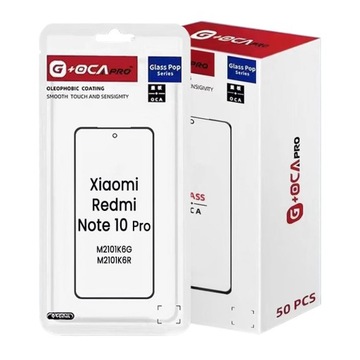 SZYBA SZYBKA OCA G+OCA PRO Xiaomi Redmi Note 10 Pro 4G M2101K6G M2101K6R