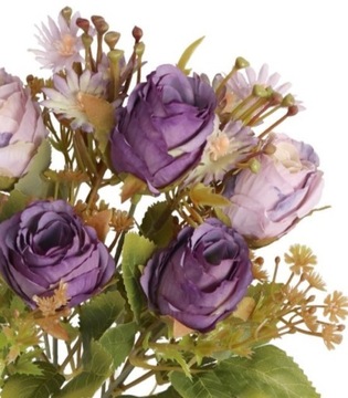 ИСКУССТВЕННЫЕ ЦВЕТЫ КАК ЖИВЫЕ РАСТЕНИЯ РОЗА БУКЕТ РОЗ