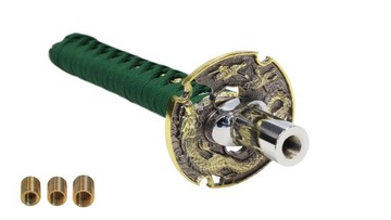HLAVICE PÁKY ŘAZENÍ SAMURAI ZELENÁ 20CM