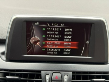 BMW Seria 2 F22-F23-F45-F46 Gran Tourer 218d 150KM 2015 BMW 218 2.0d 150 KM Skóry Hak odpinany, zdjęcie 34