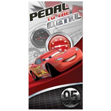 Ręcznik Cars 70x140 McQueen Auta Zygzak 381