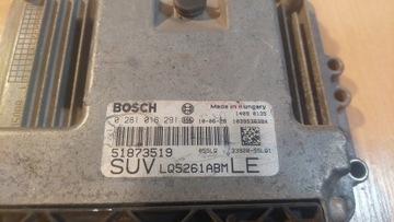 JEDNOTKA MOTORU FIAT SEDICI SUZUKI SX4 2.0 JTDM 0281016291