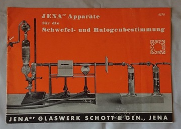 SZKŁO. JENA GLASWERK SCHOT. 1939.