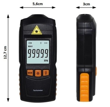 Оптический метод тахометра Benetech GM8905