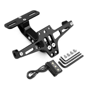 УНИВЕРСАЛЬНЫЙ ДЕРЖАТЕЛЬ НОМЕРНОГО ЗНАКА ПОДСВЕТКА МОТОЦИКЛ