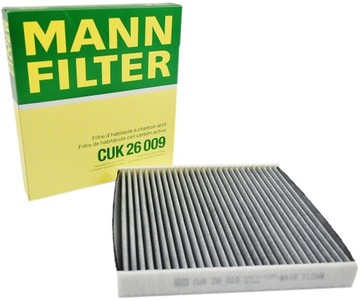 MANN-FILTER CUK 26 009 Фильтр, вентиляция салона