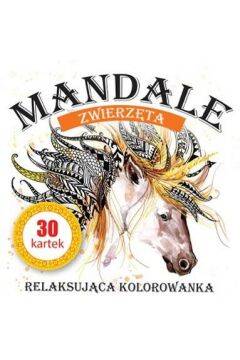 Kolorowanka Mandale zwierzęta 30k
