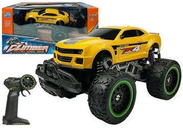 AUTO ZDALNIE STEROWANE R/C WYSOKIE KOŁA ŻÓŁTE