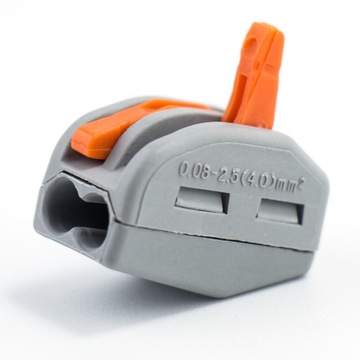 БЫСТРОЕ СОЕДИНЕНИЕ ПРОХОДНОЕ СОЕДИНЕНИЕ Быстроразъемные соединители для электрических кабелей