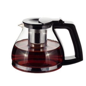 Стекло чая пивовара кувшин.