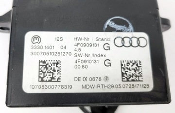 AUDI A6 C6 Q7 I 4L SPÍNACÍ SKŘÍŇKA 4F0909131G KEYLESS GO SPRÁVNÁ AUTOMAT