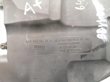 MERCEDES-BENZ E-CLASS POUZDRO FILTRU VZDUCHU E 320 T CDI DIESEL 2008