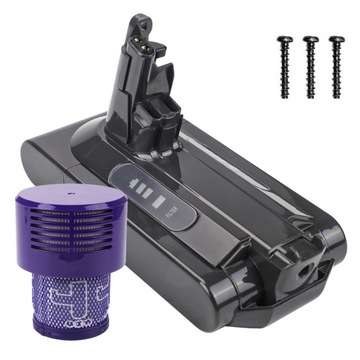 ЗАПАСНАЯ АККУМУЛЯТОРНАЯ БАТАРЕЯ 6000 МАЧ ДЛЯ DYSON V10 25,2 В